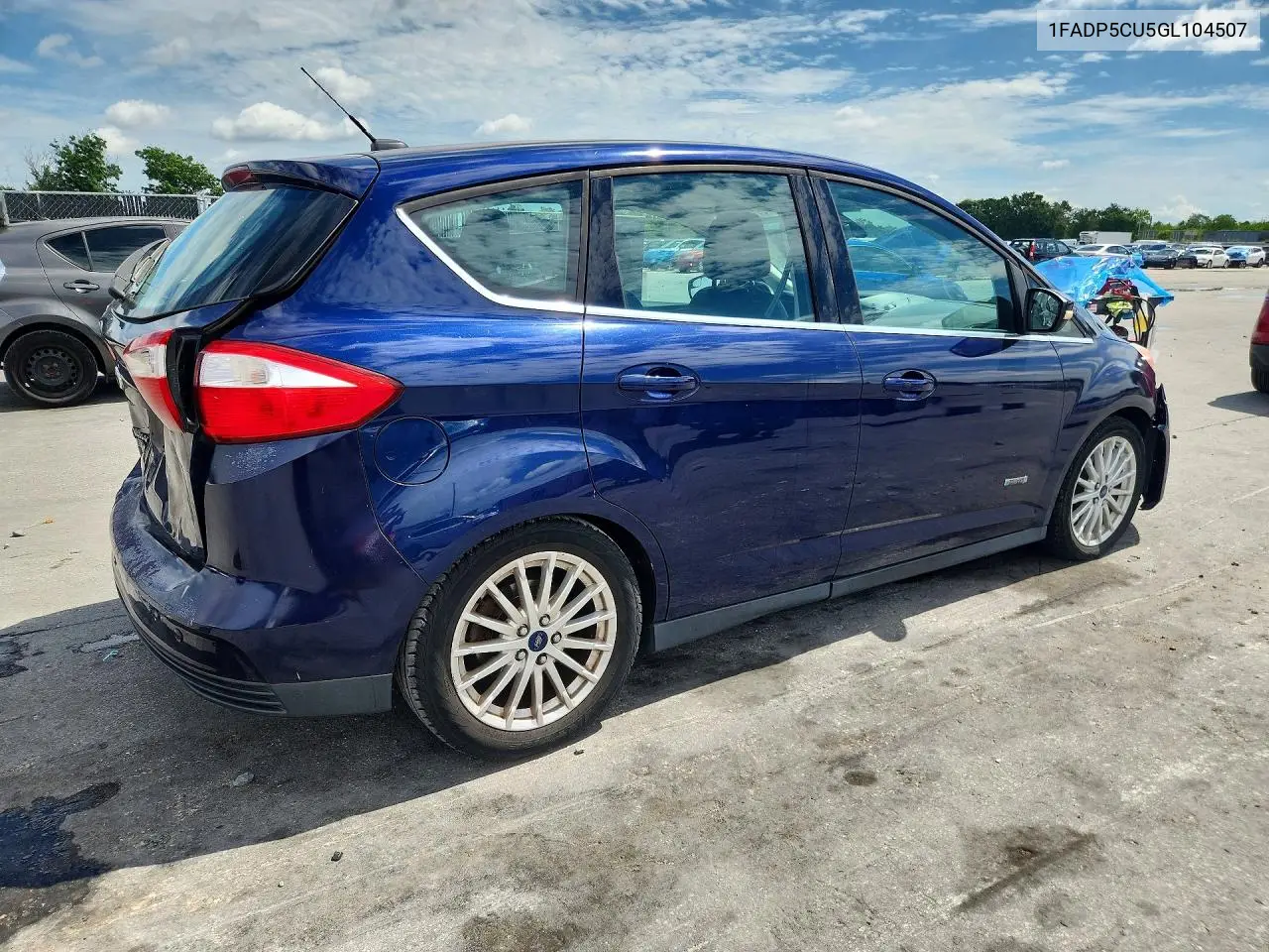 2016 Ford C-Max Premium Sel VIN: 1FADP5CU5GL104507 Lot: 59779486