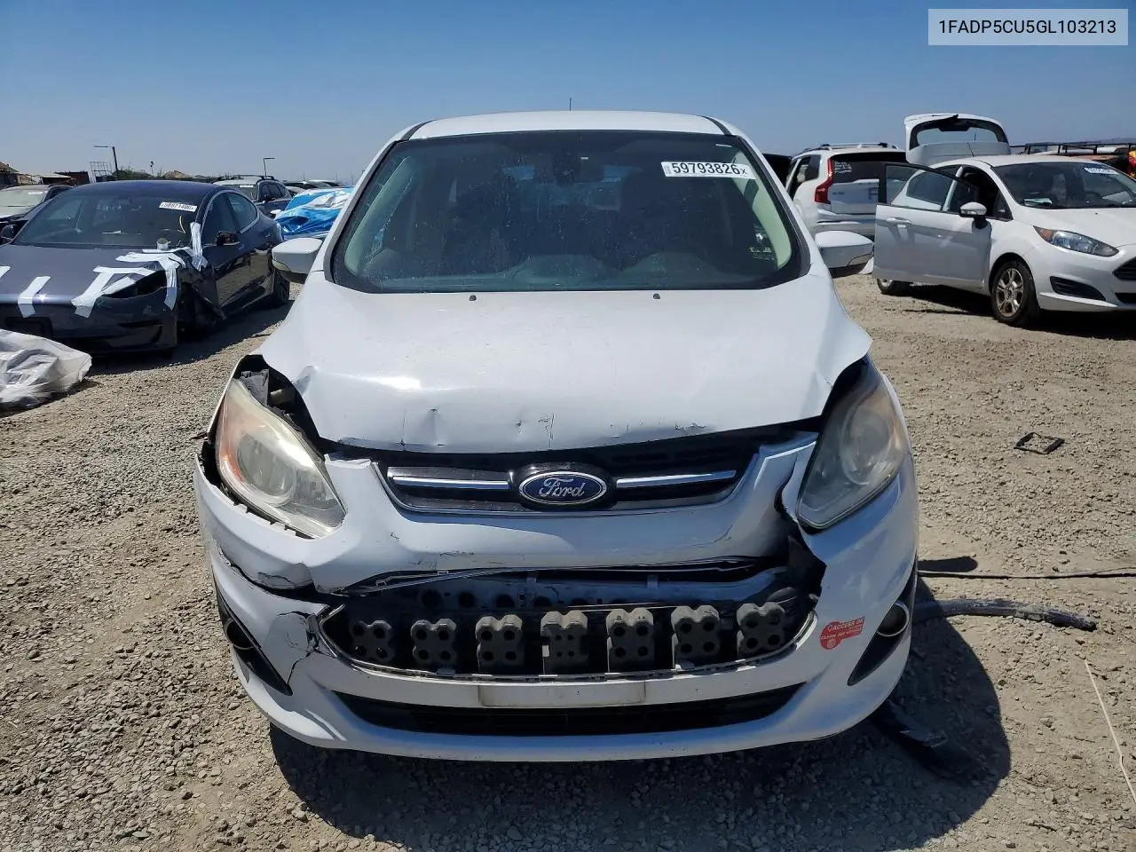 2016 Ford C-Max Premium Sel VIN: 1FADP5CU5GL103213 Lot: 59793826