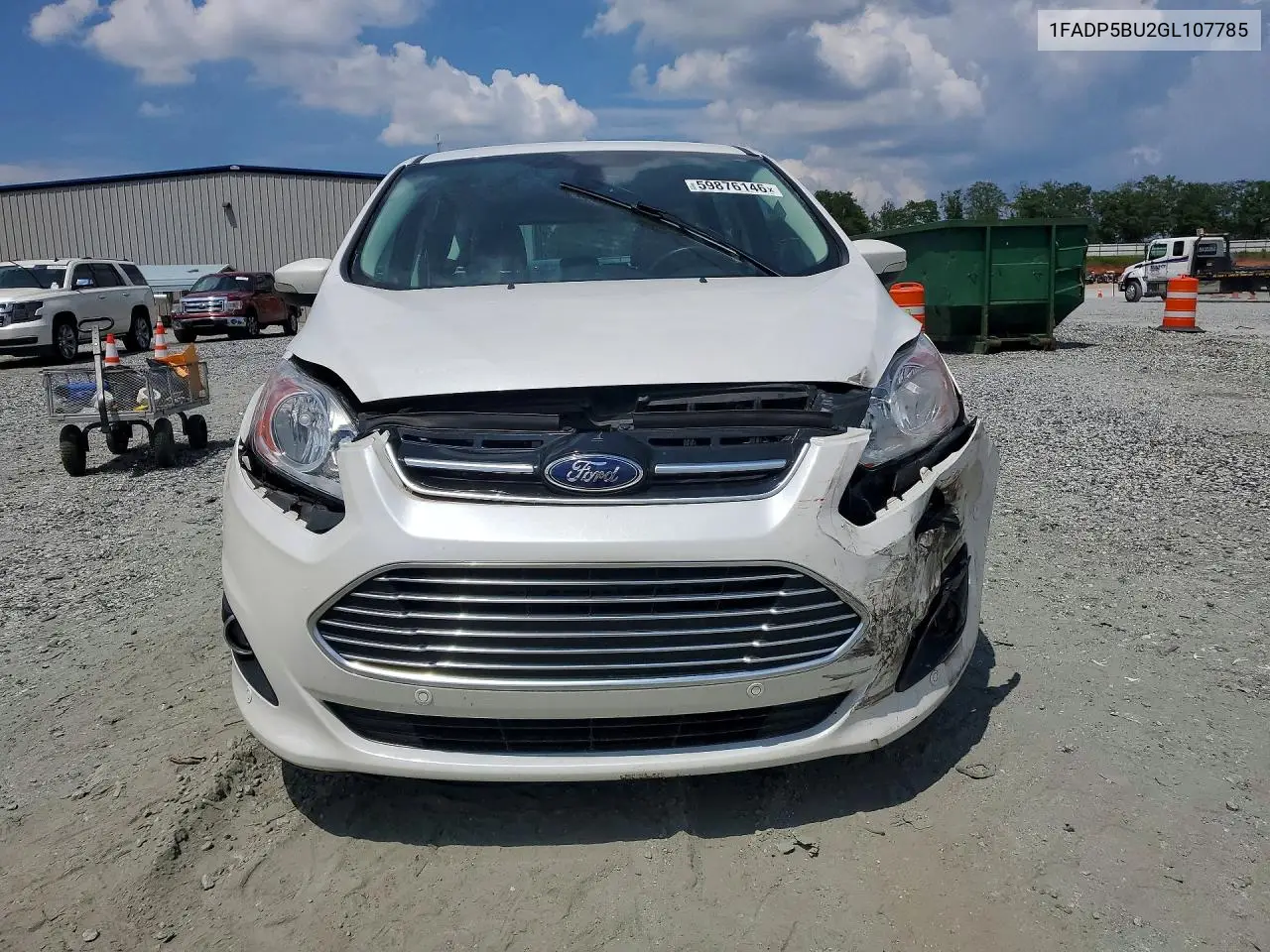 2016 Ford C-Max Sel VIN: 1FADP5BU2GL107785 Lot: 59876146