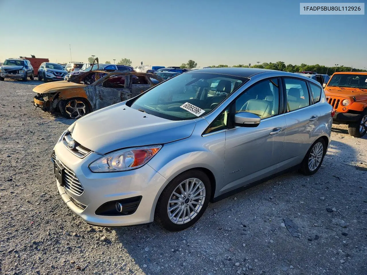 2016 Ford C-Max Sel VIN: 1FADP5BU8GL112926 Lot: 60069396