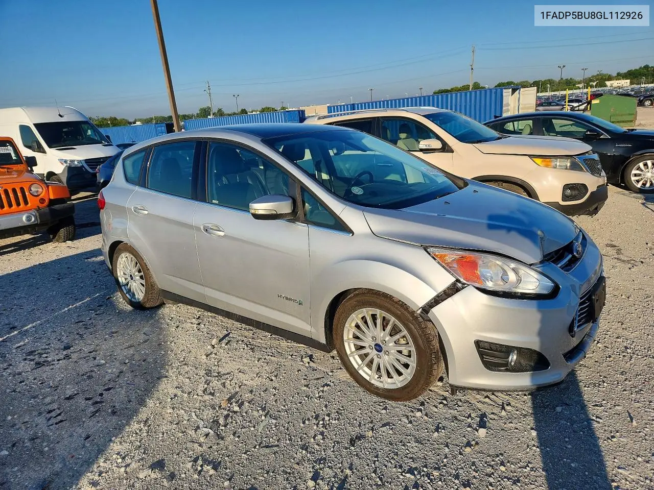 2016 Ford C-Max Sel VIN: 1FADP5BU8GL112926 Lot: 60069396