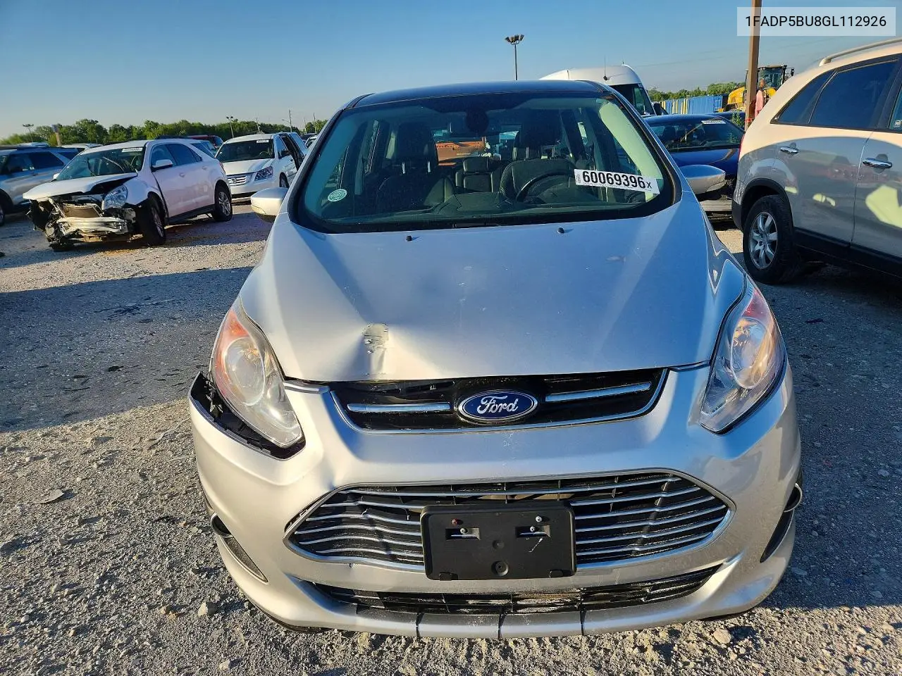 2016 Ford C-Max Sel VIN: 1FADP5BU8GL112926 Lot: 60069396