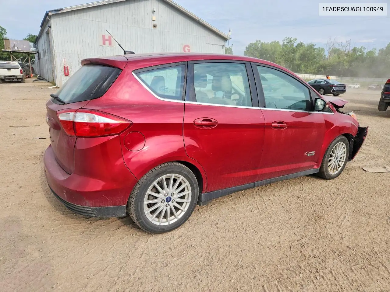 2016 Ford C-Max Premium Sel VIN: 1FADP5CU6GL100949 Lot: 60182746