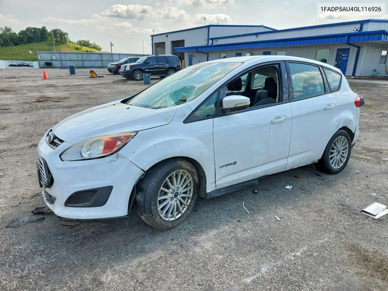 2016 Ford C-Max Se VIN: 1FADP5AU4GL116926 Lot: 61067376