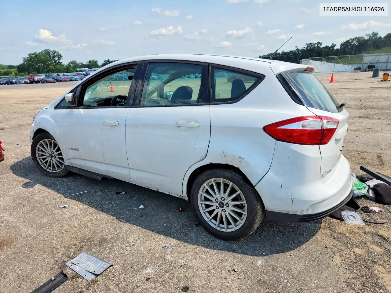 2016 Ford C-Max Se VIN: 1FADP5AU4GL116926 Lot: 61067376