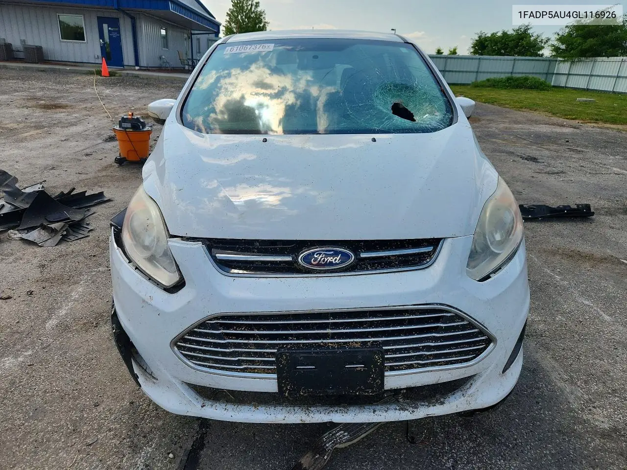 2016 Ford C-Max Se VIN: 1FADP5AU4GL116926 Lot: 61067376