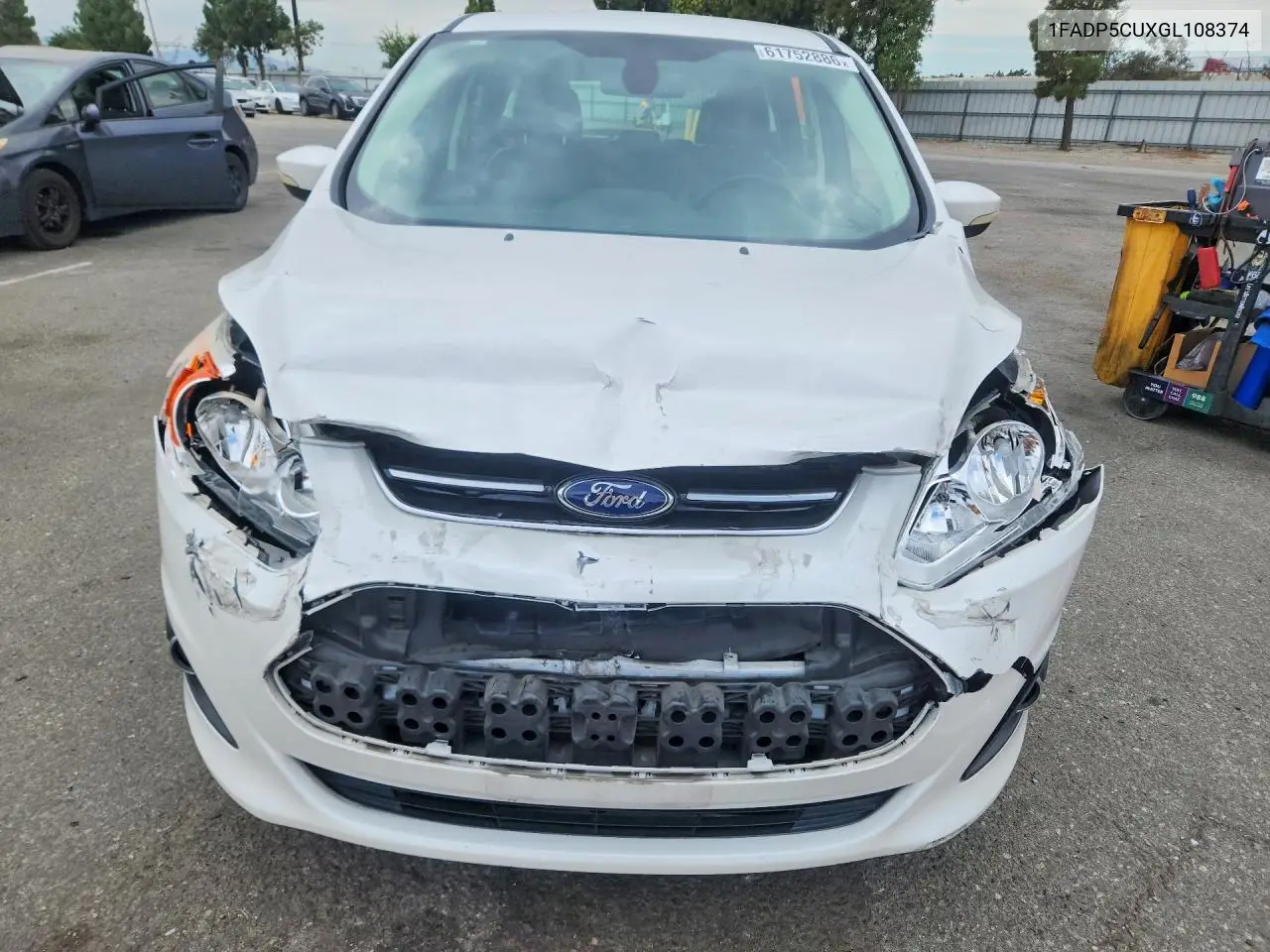 2016 Ford C-Max Premium Sel VIN: 1FADP5CUXGL108374 Lot: 61752886