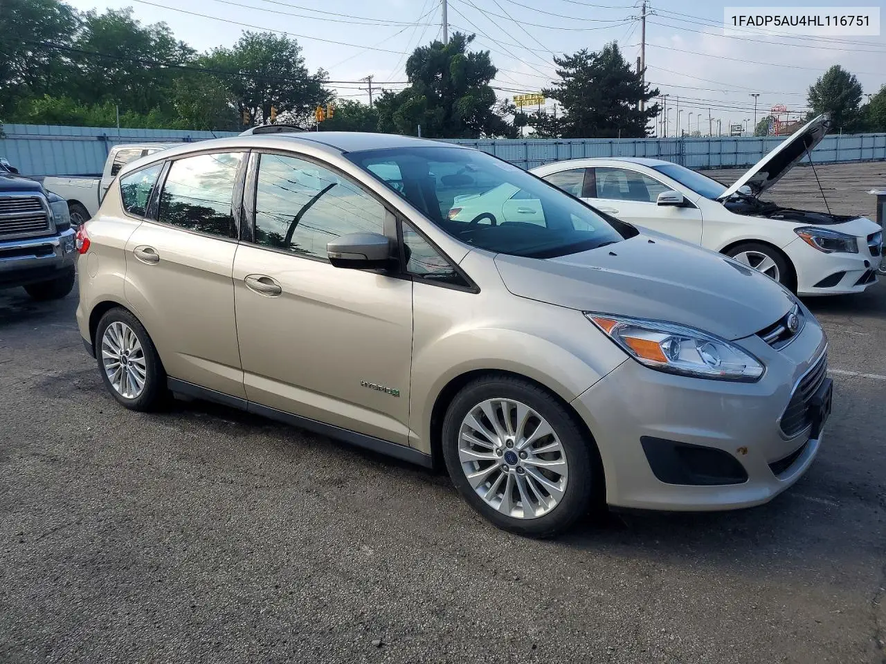 2017 Ford C-Max Se VIN: 1FADP5AU4HL116751 Lot: 41631946