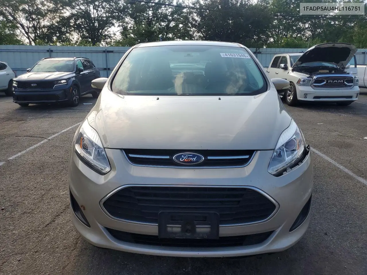 2017 Ford C-Max Se VIN: 1FADP5AU4HL116751 Lot: 41631946