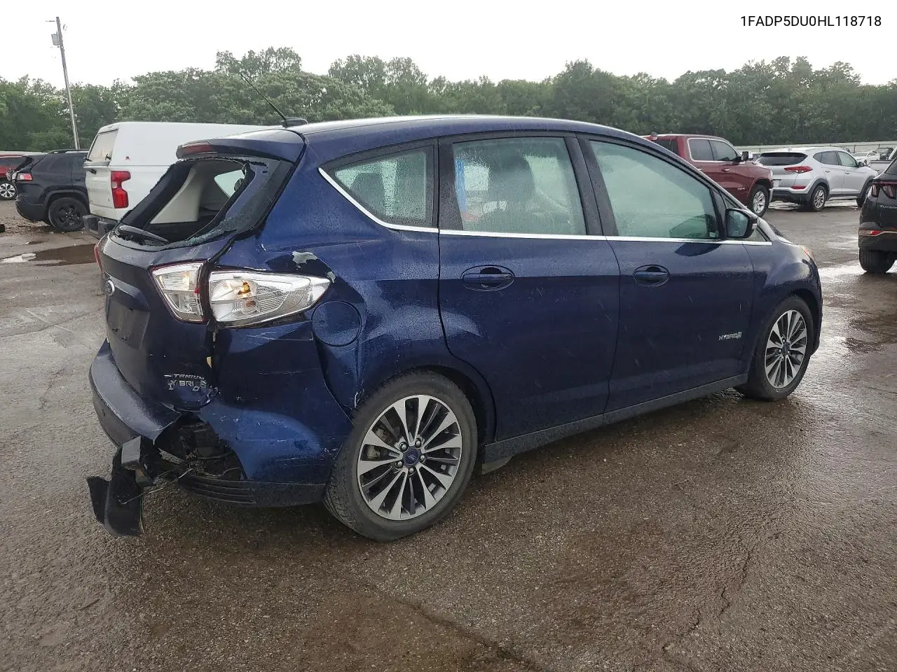 2017 Ford C-Max Titanium VIN: 1FADP5DU0HL118718 Lot: 55008596