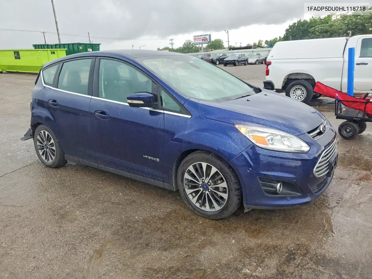 2017 Ford C-Max Titanium VIN: 1FADP5DU0HL118718 Lot: 55008596