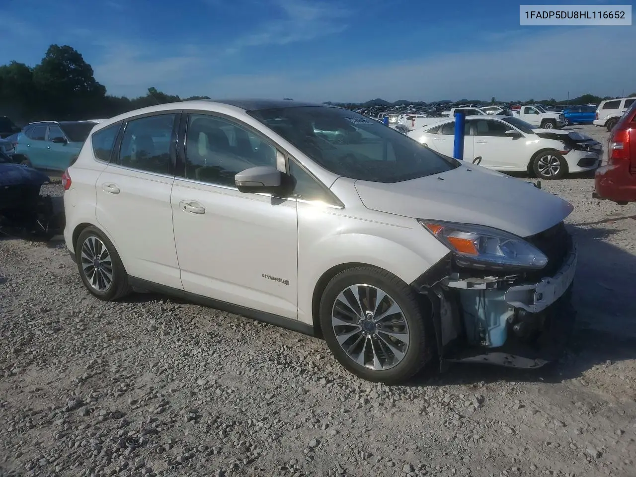 2017 Ford C-Max Titanium VIN: 1FADP5DU8HL116652 Lot: 55806056