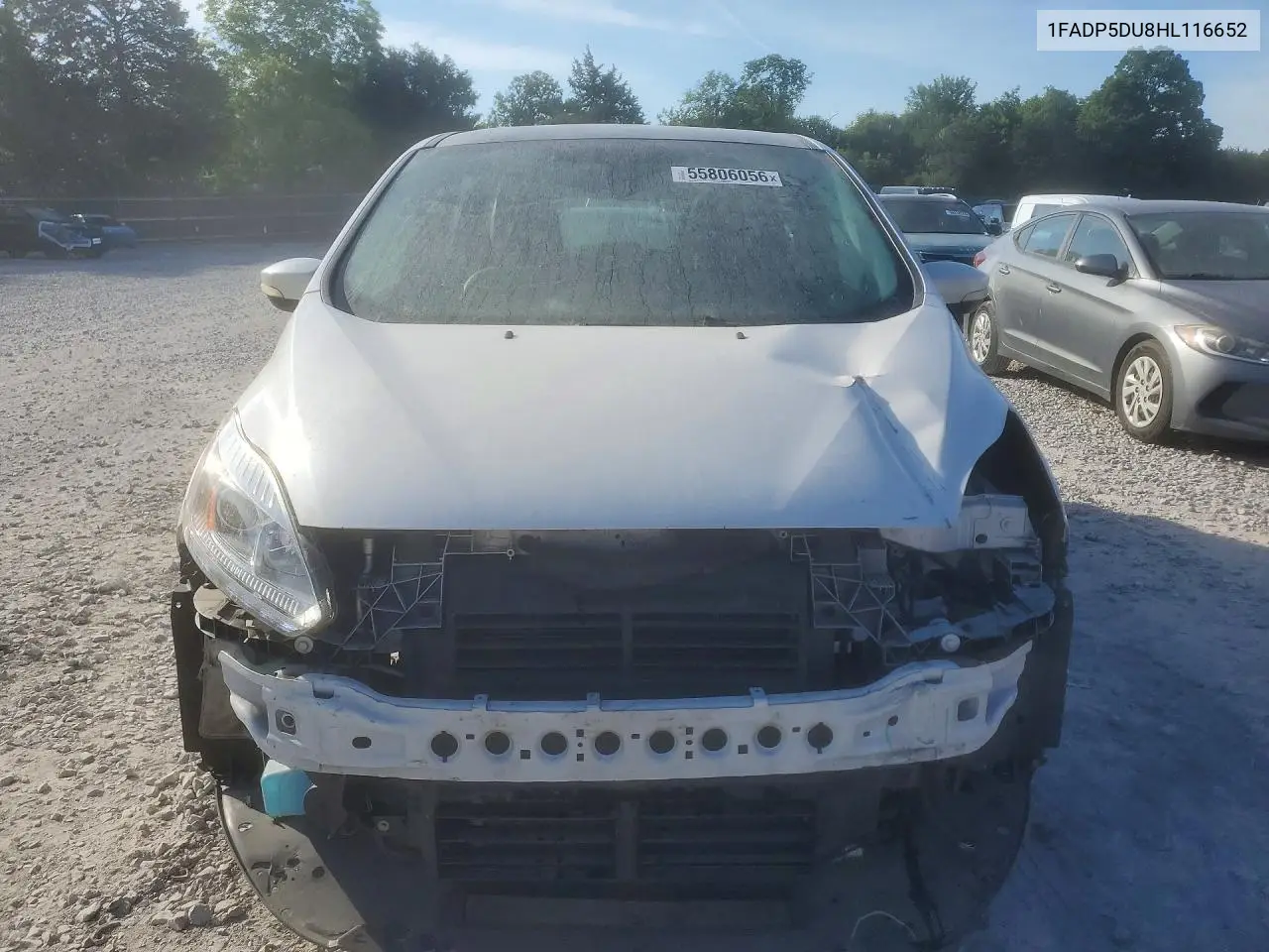 2017 Ford C-Max Titanium VIN: 1FADP5DU8HL116652 Lot: 55806056