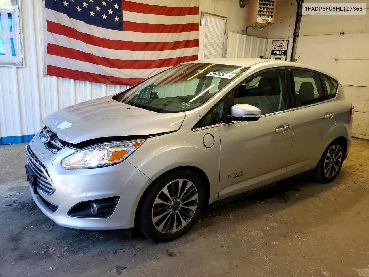 2017 Ford C-Max Titanium VIN: 1FADP5FU8HL107365 Lot: 56063056