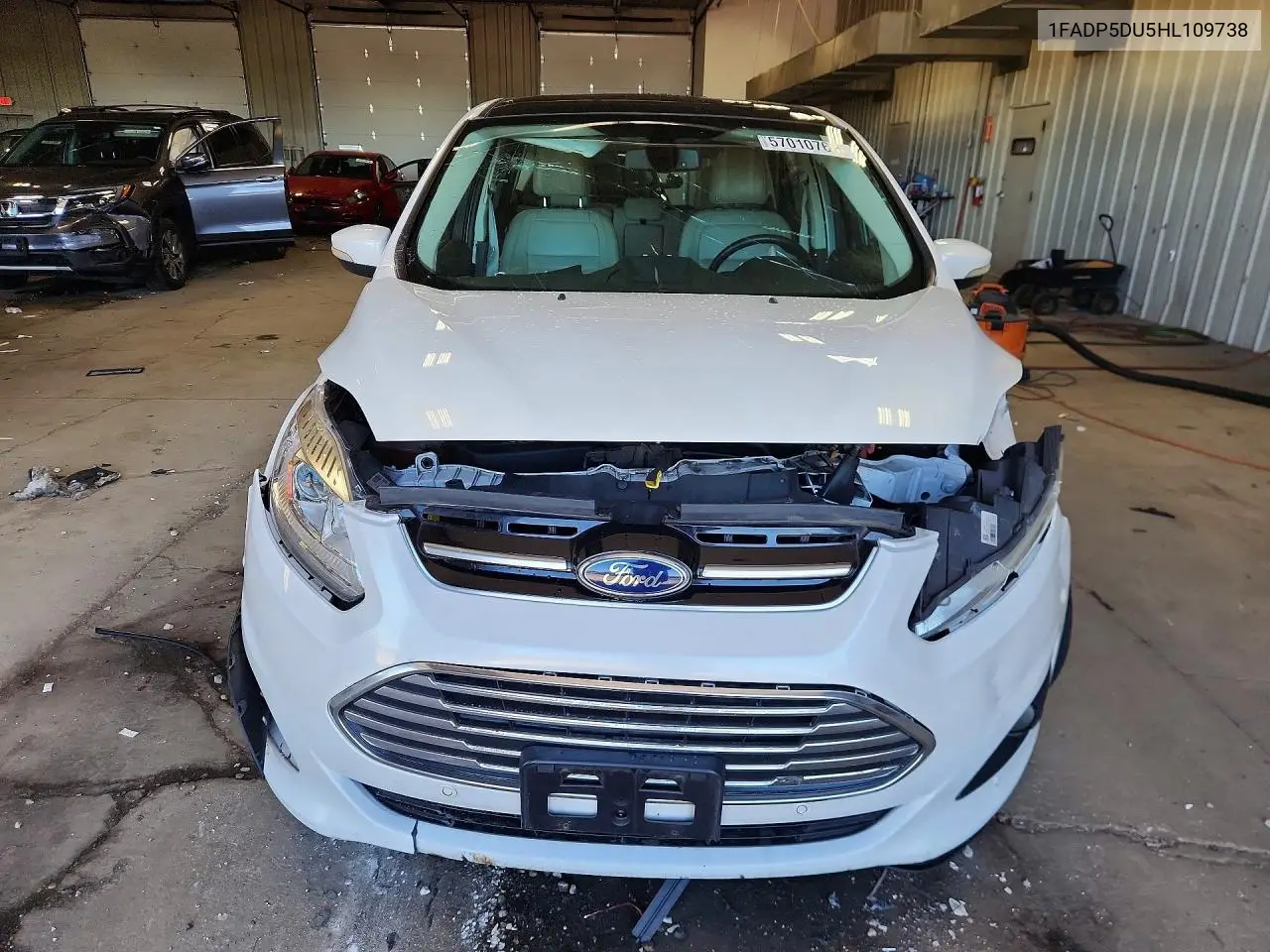 2017 Ford C-Max Titanium VIN: 1FADP5DU5HL109738 Lot: 57010766