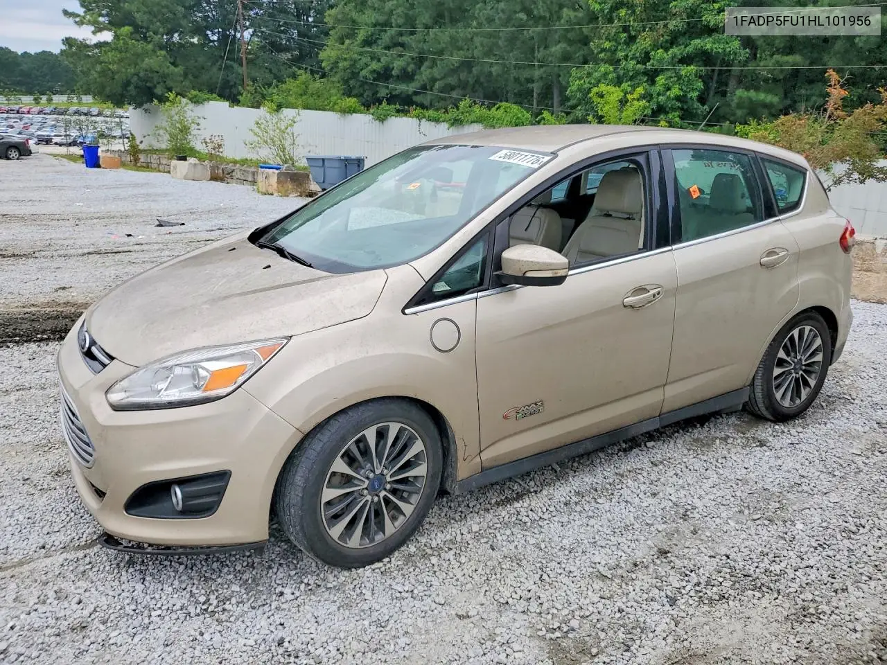 2017 Ford C-Max Titanium VIN: 1FADP5FU1HL101956 Lot: 58011776