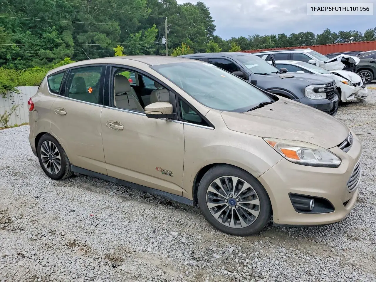 2017 Ford C-Max Titanium VIN: 1FADP5FU1HL101956 Lot: 58011776