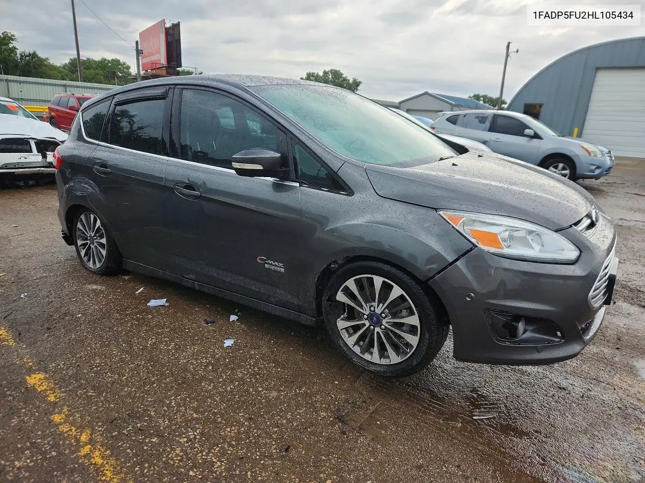 2017 Ford C-Max Titanium VIN: 1FADP5FU2HL105434 Lot: 58096056