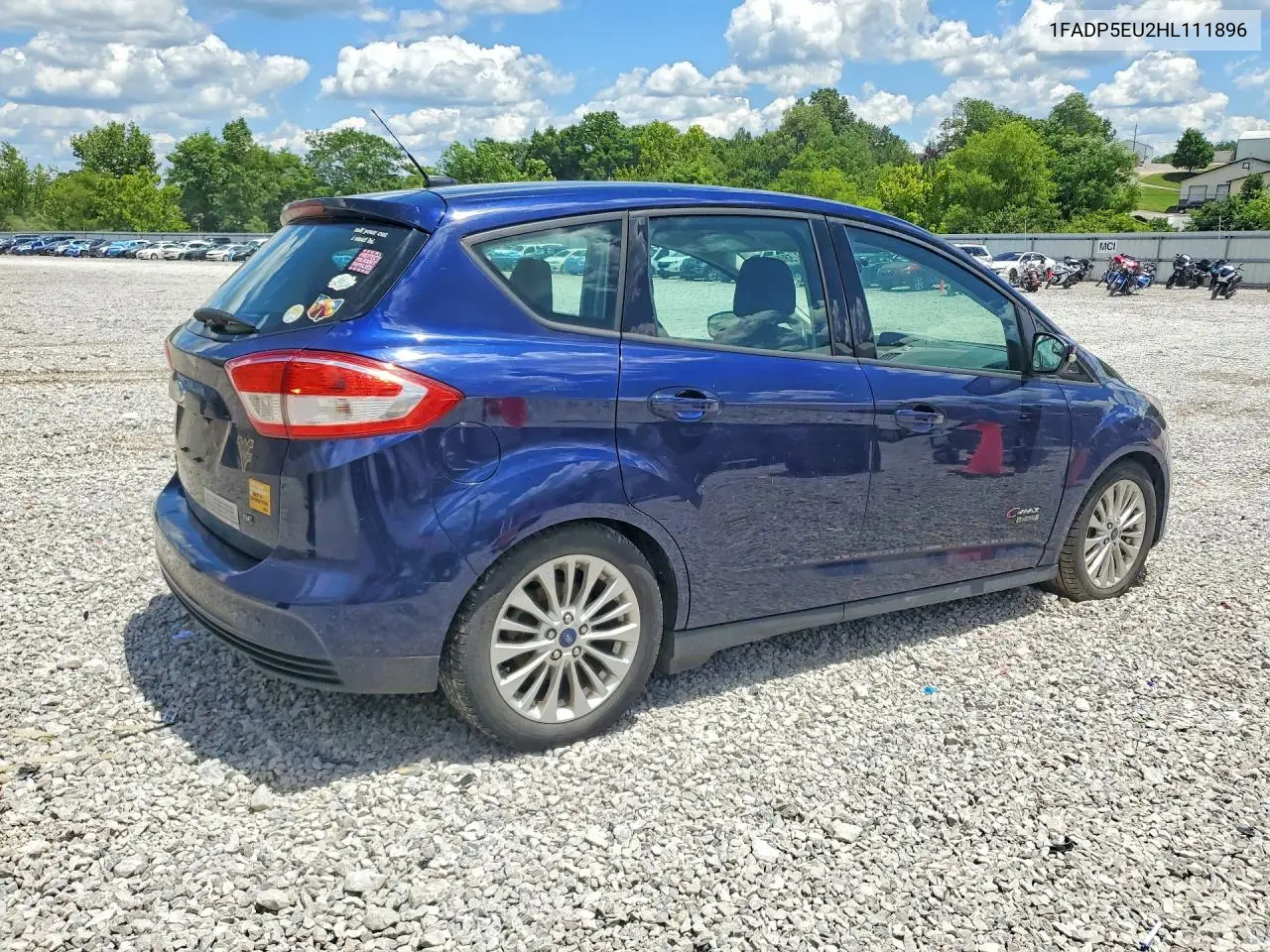 2017 Ford C-Max Se VIN: 1FADP5EU2HL111896 Lot: 58404566