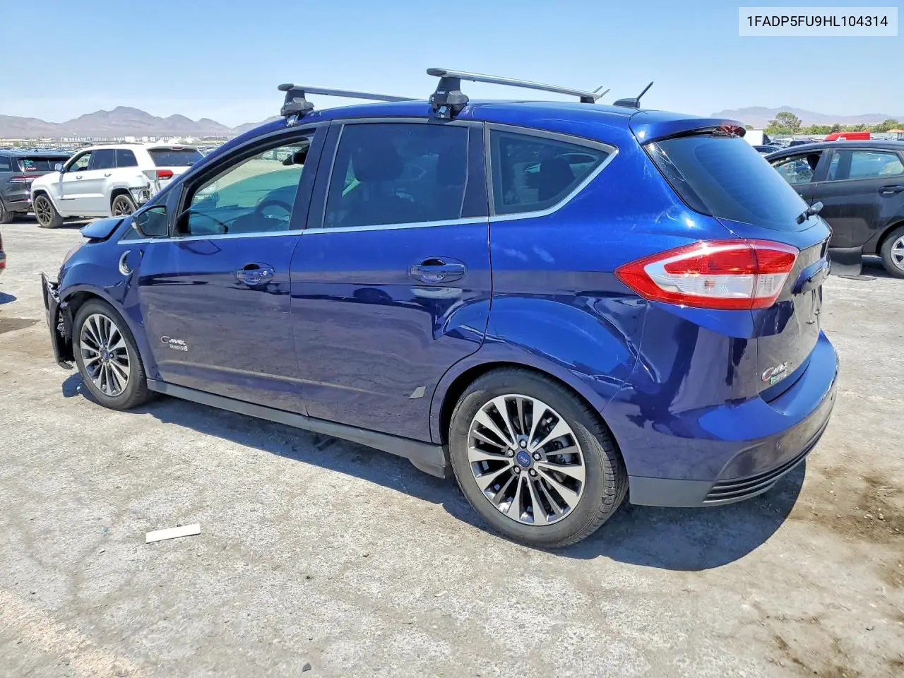 2017 Ford C-Max Titanium VIN: 1FADP5FU9HL104314 Lot: 59104246