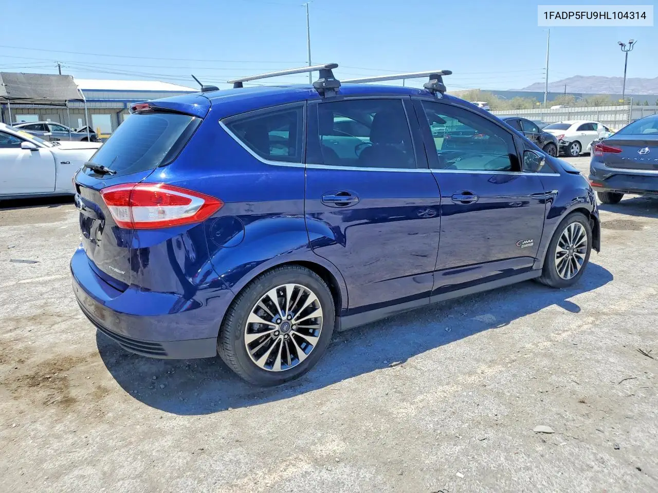 2017 Ford C-Max Titanium VIN: 1FADP5FU9HL104314 Lot: 59104246