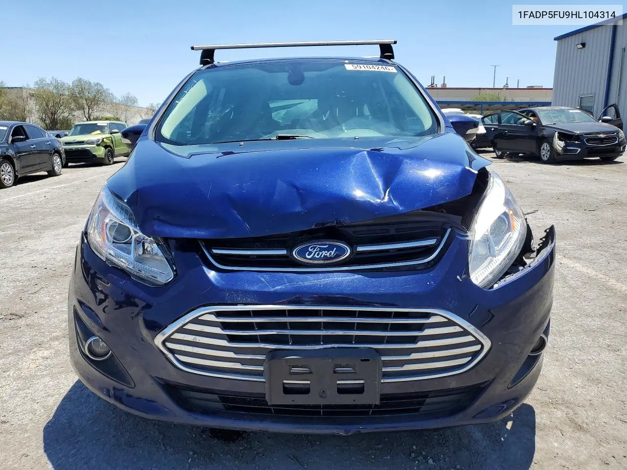 2017 Ford C-Max Titanium VIN: 1FADP5FU9HL104314 Lot: 59104246