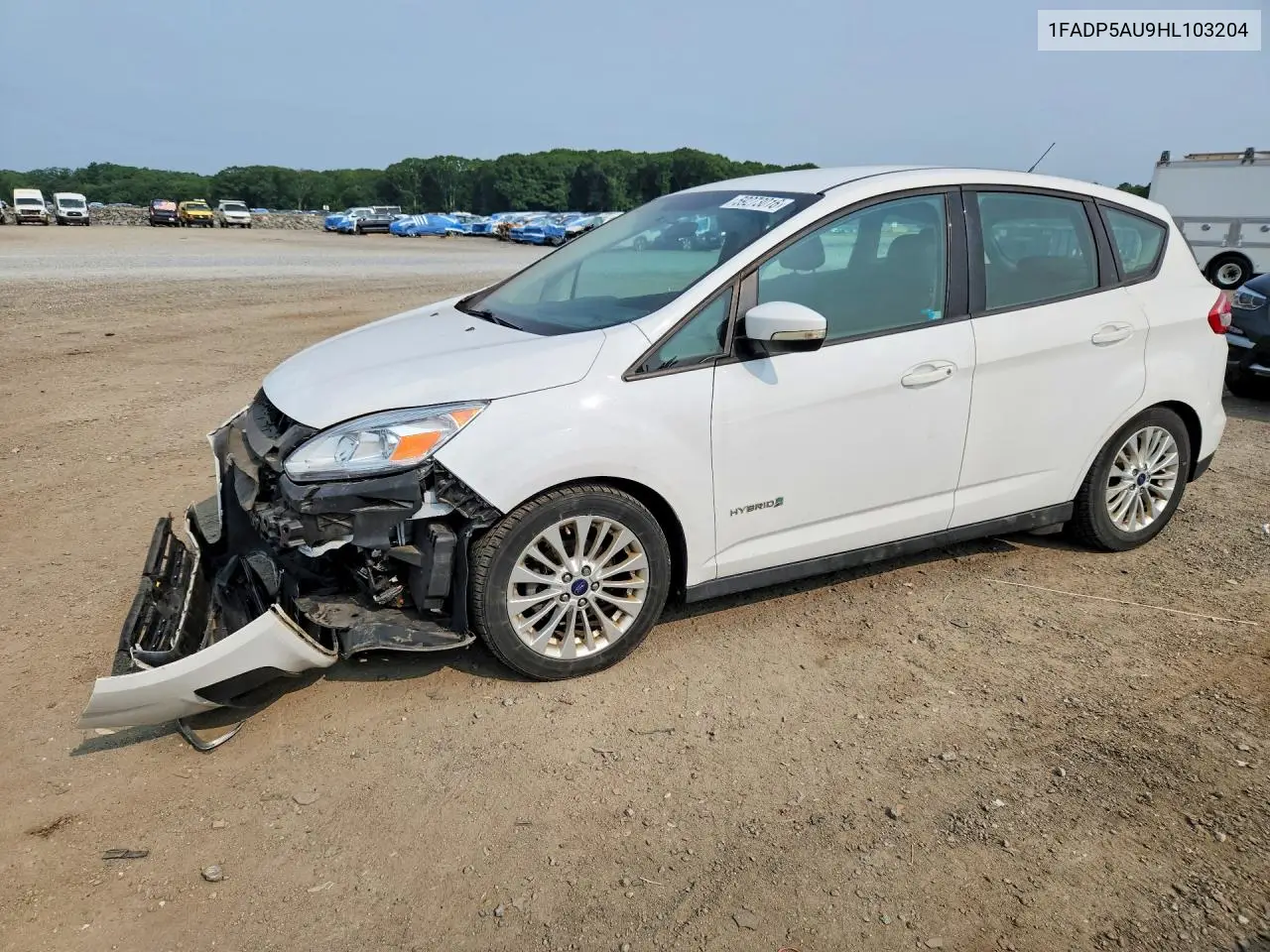2017 Ford C-Max Se VIN: 1FADP5AU9HL103204 Lot: 59273016