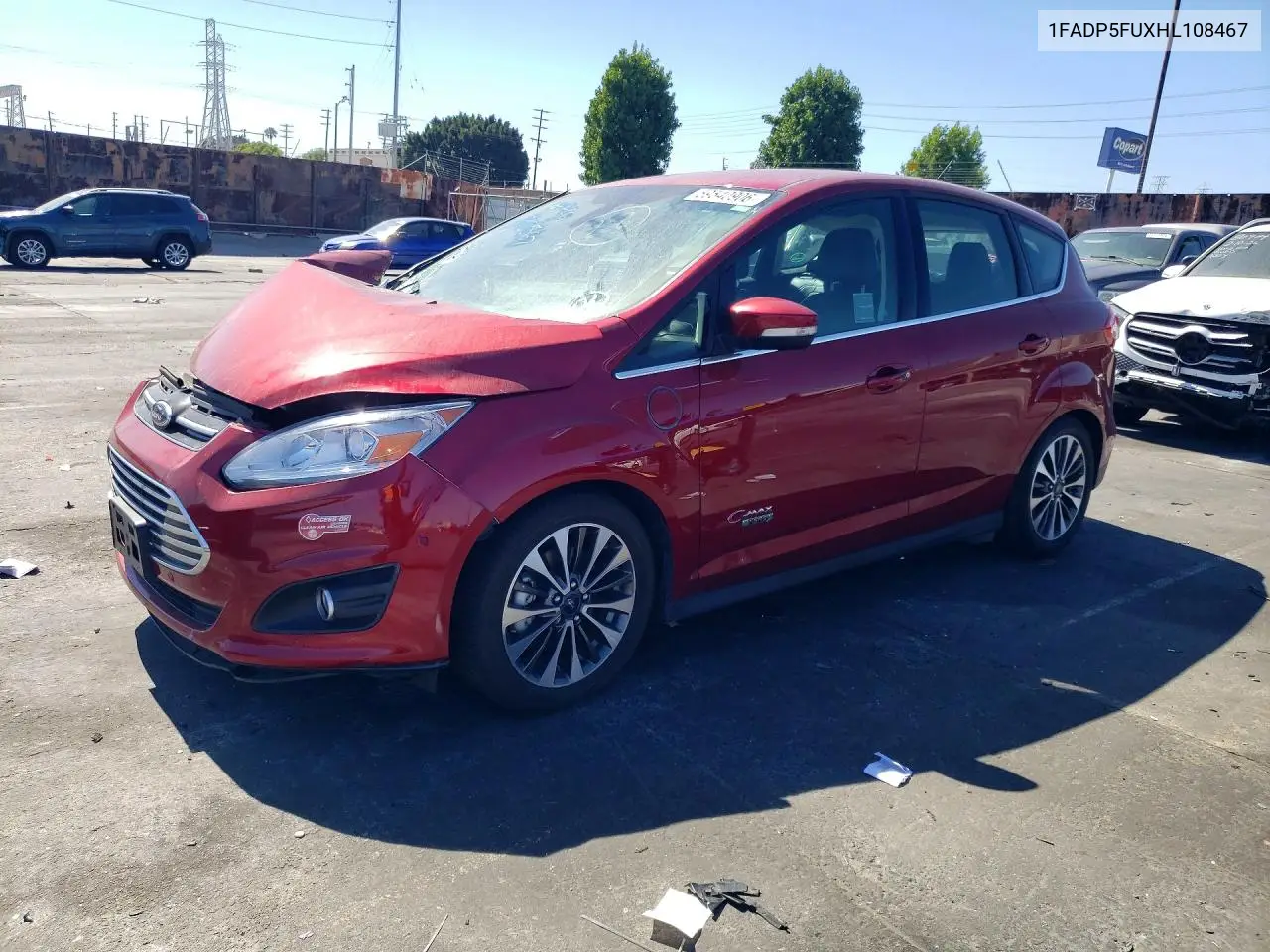 2017 Ford C-Max Titanium VIN: 1FADP5FUXHL108467 Lot: 59540906