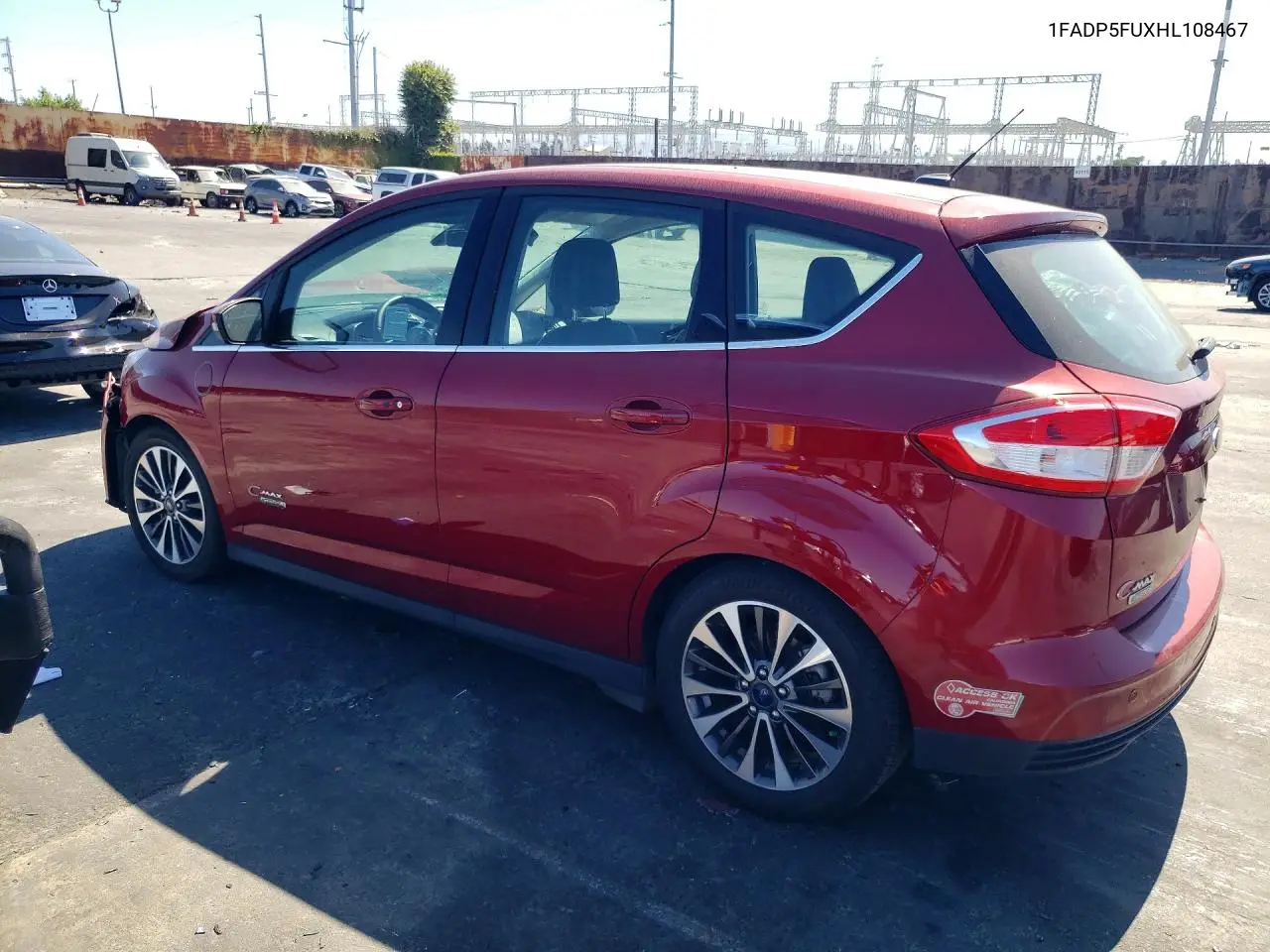 2017 Ford C-Max Titanium VIN: 1FADP5FUXHL108467 Lot: 59540906