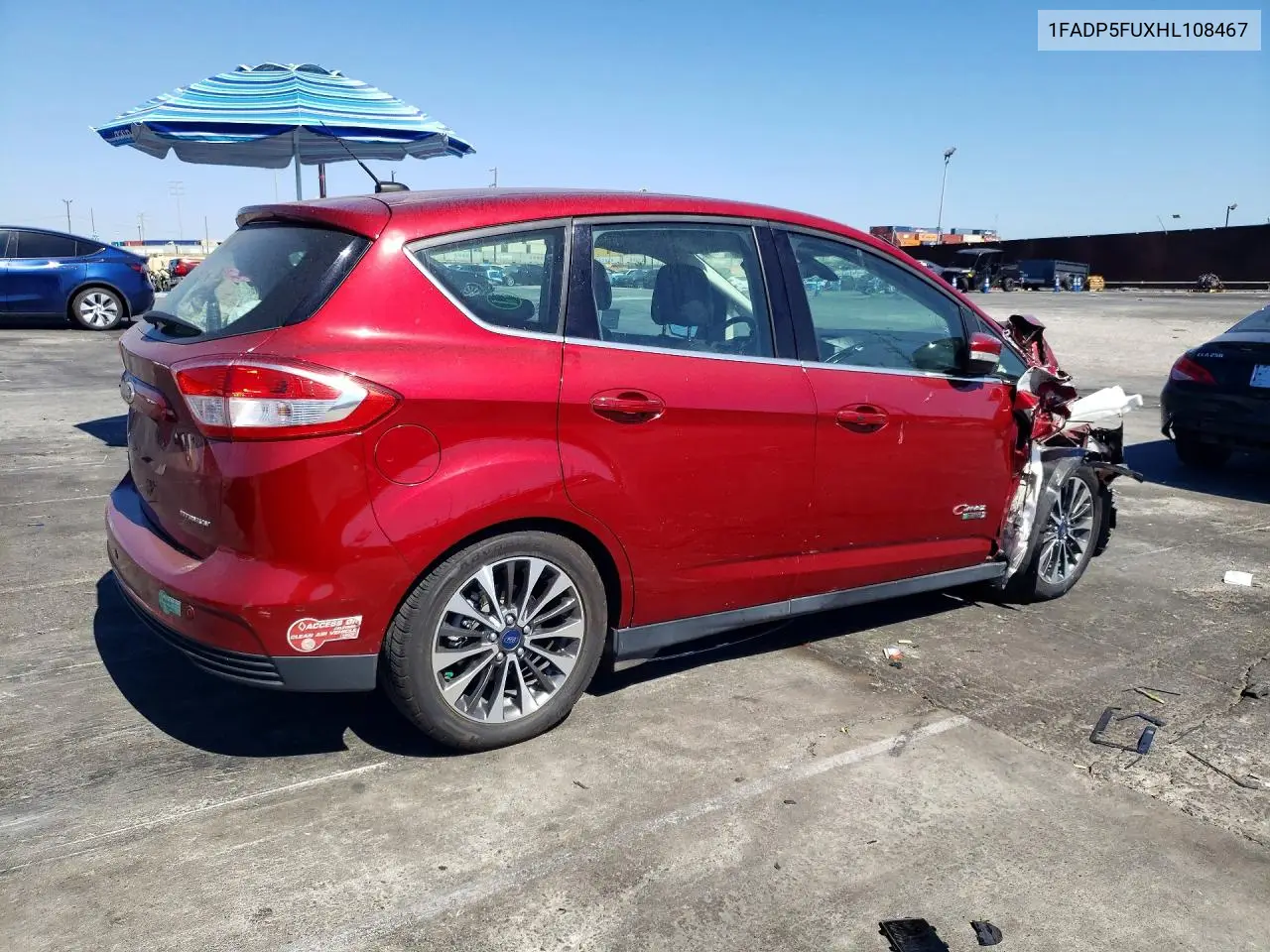 2017 Ford C-Max Titanium VIN: 1FADP5FUXHL108467 Lot: 59540906