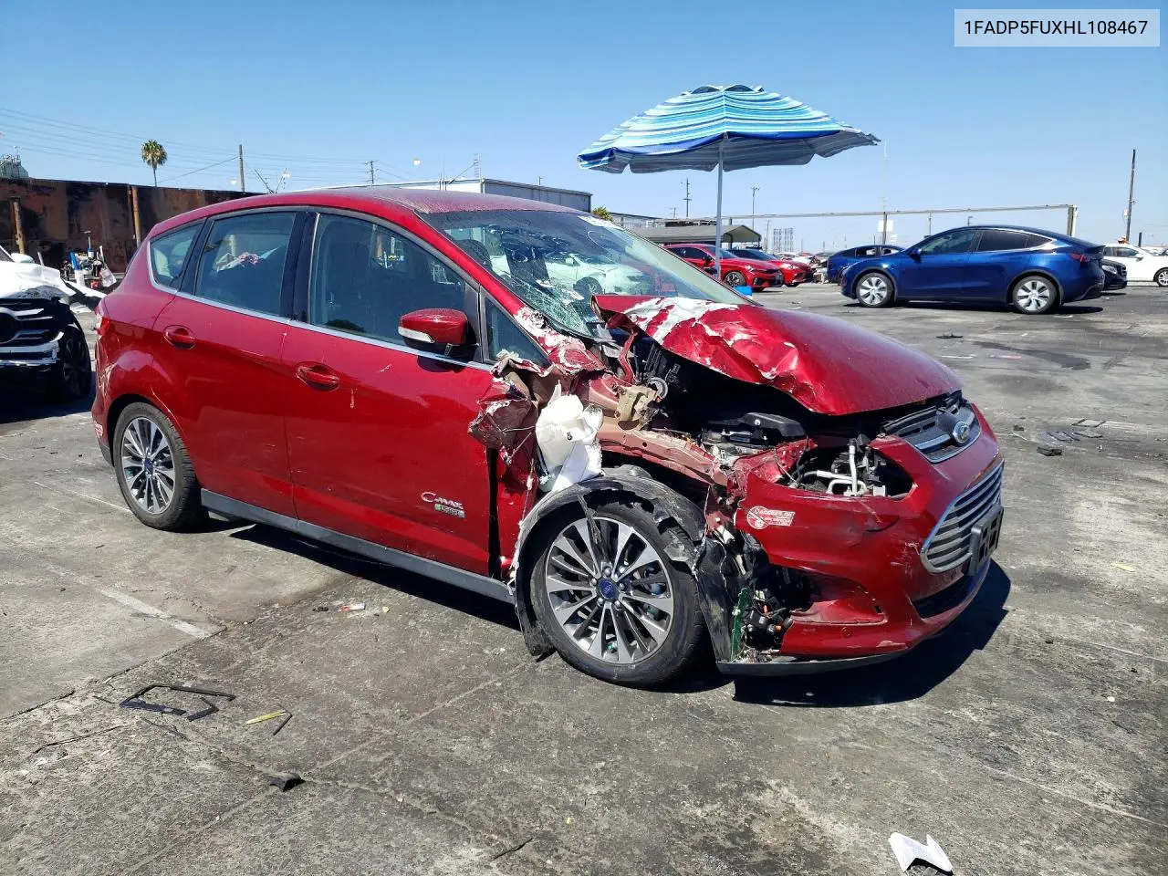 2017 Ford C-Max Titanium VIN: 1FADP5FUXHL108467 Lot: 59540906