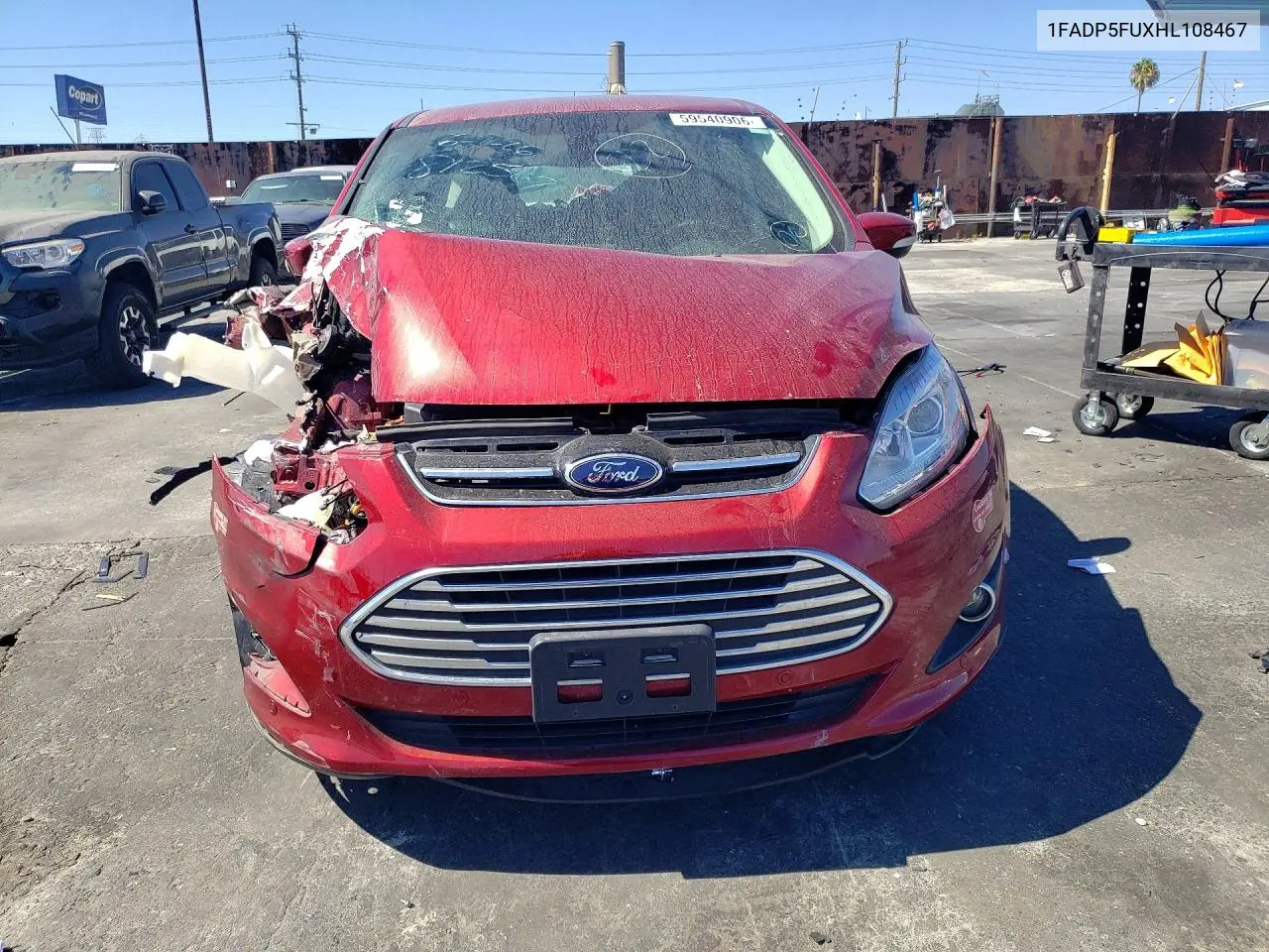 2017 Ford C-Max Titanium VIN: 1FADP5FUXHL108467 Lot: 59540906