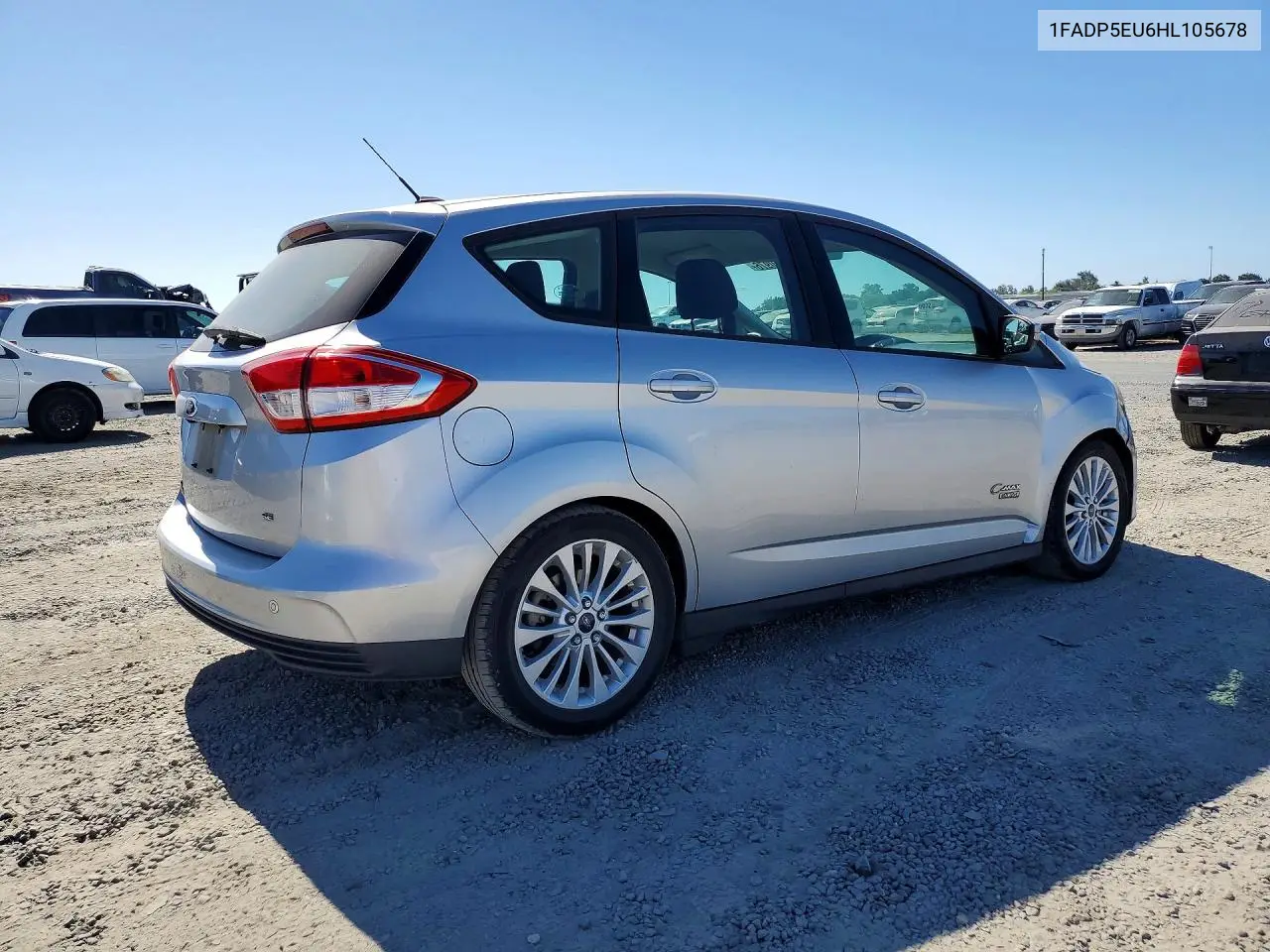2017 Ford C-Max Se VIN: 1FADP5EU6HL105678 Lot: 60650976