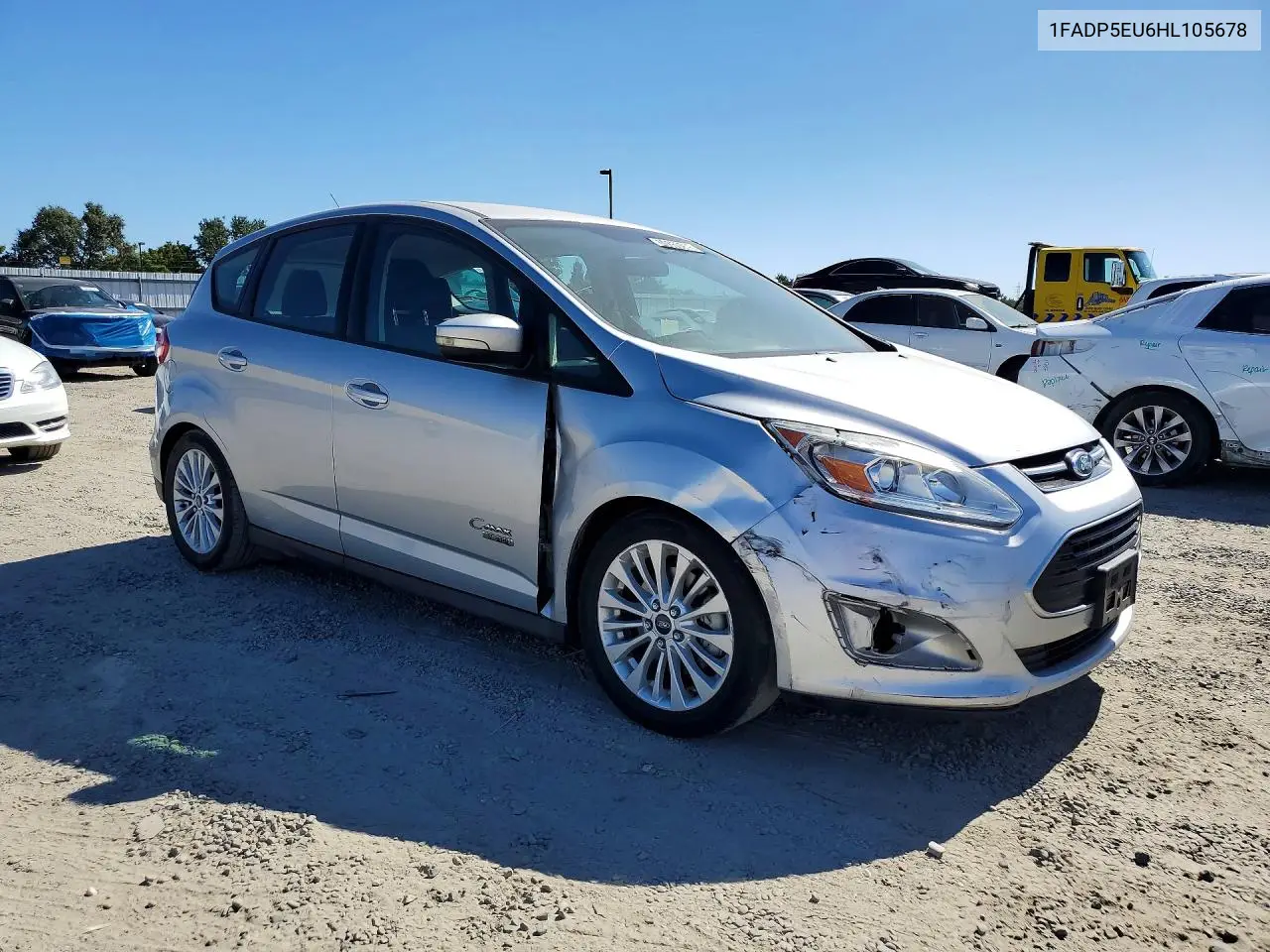2017 Ford C-Max Se VIN: 1FADP5EU6HL105678 Lot: 60650976