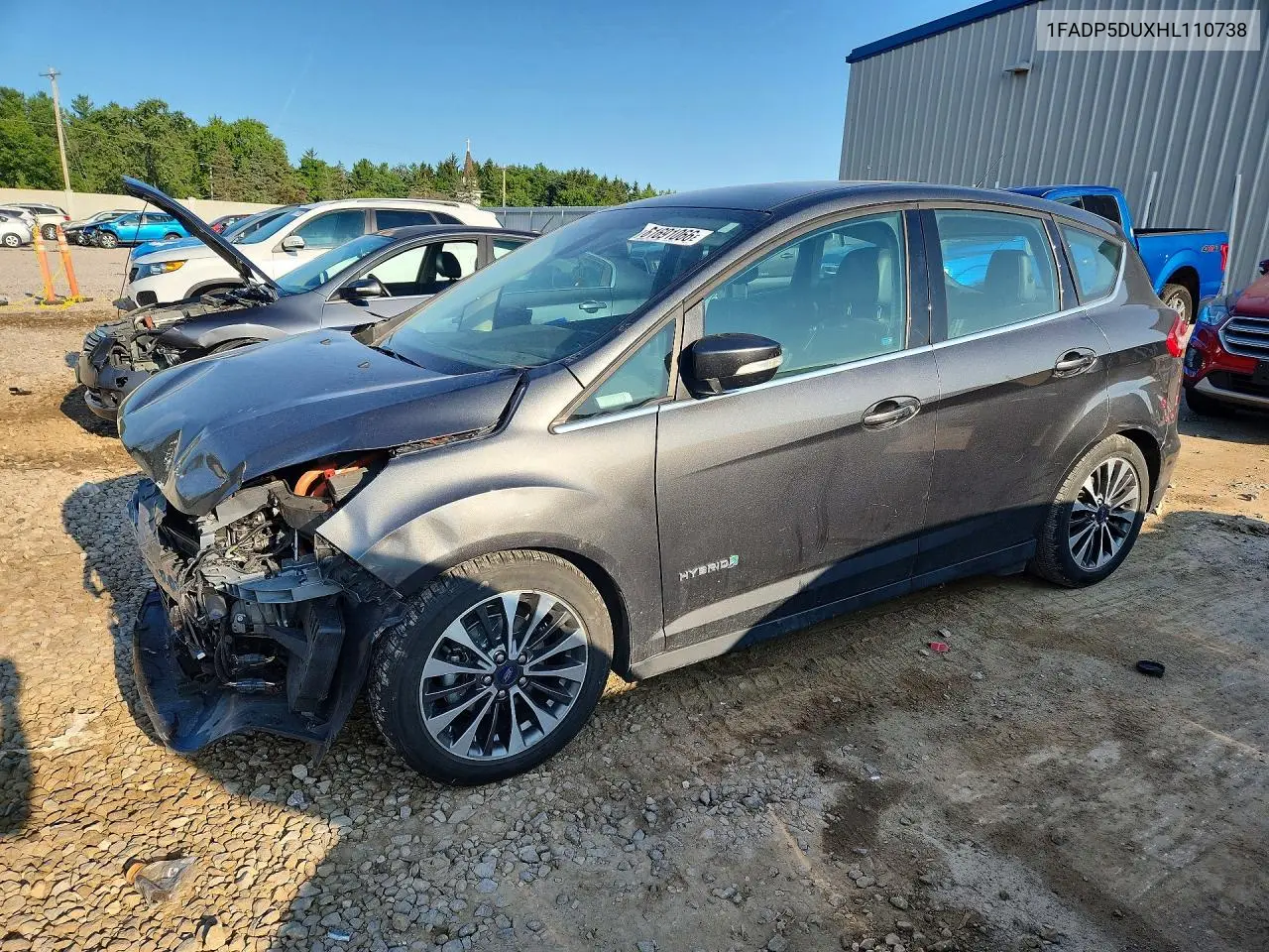 2017 Ford C-Max Titanium VIN: 1FADP5DUXHL110738 Lot: 61691066