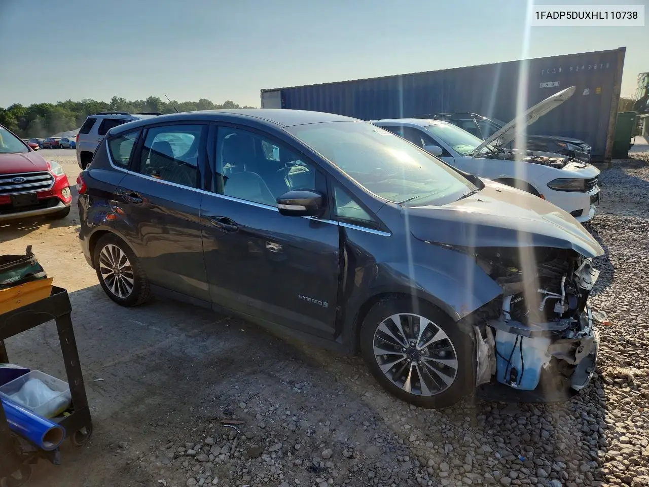 2017 Ford C-Max Titanium VIN: 1FADP5DUXHL110738 Lot: 61691066