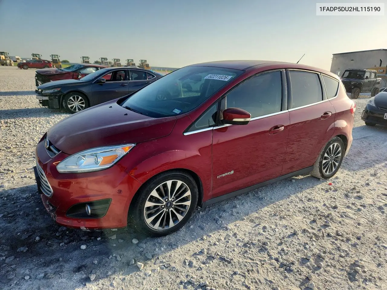 2017 Ford C-Max Titanium VIN: 1FADP5DU2HL115190 Lot: 62211026