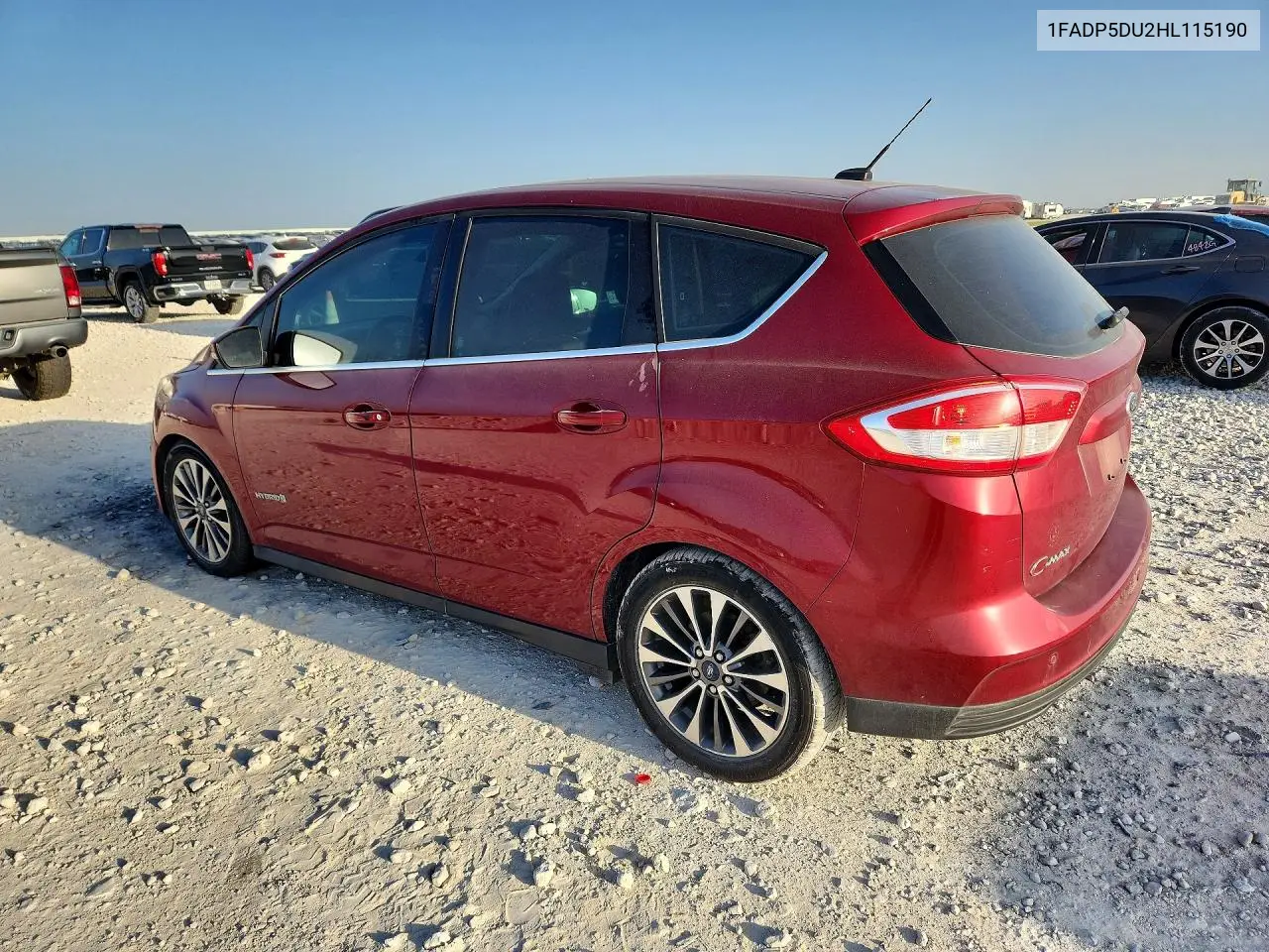 2017 Ford C-Max Titanium VIN: 1FADP5DU2HL115190 Lot: 62211026