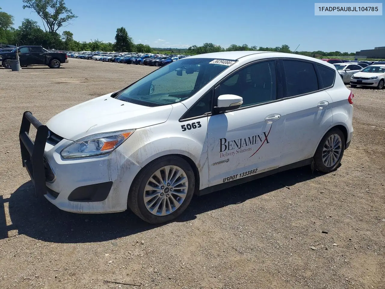 2018 Ford C-Max Se VIN: 1FADP5AU8JL104785 Lot: 56294066