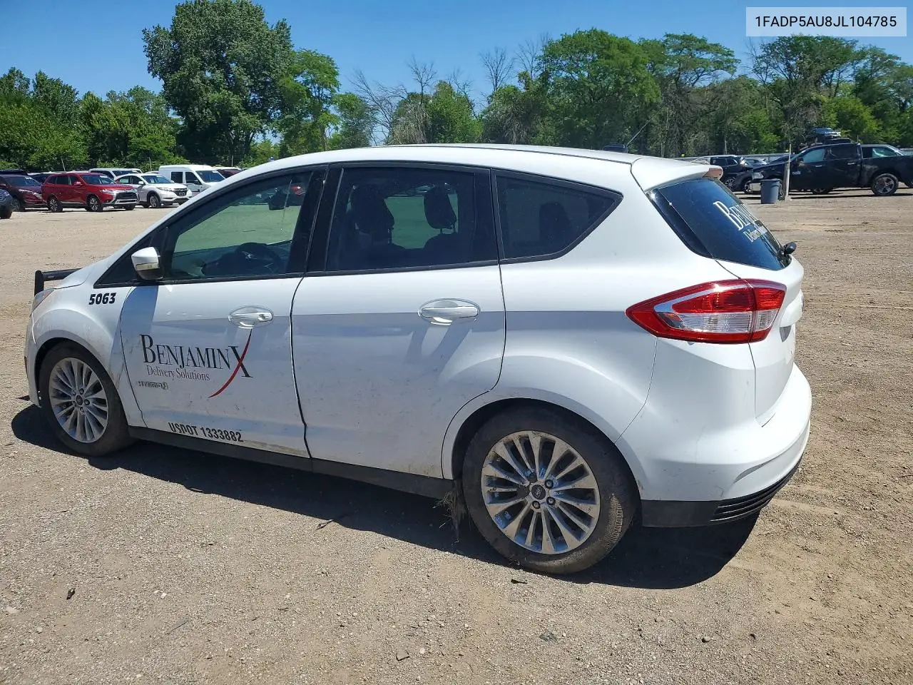 2018 Ford C-Max Se VIN: 1FADP5AU8JL104785 Lot: 56294066
