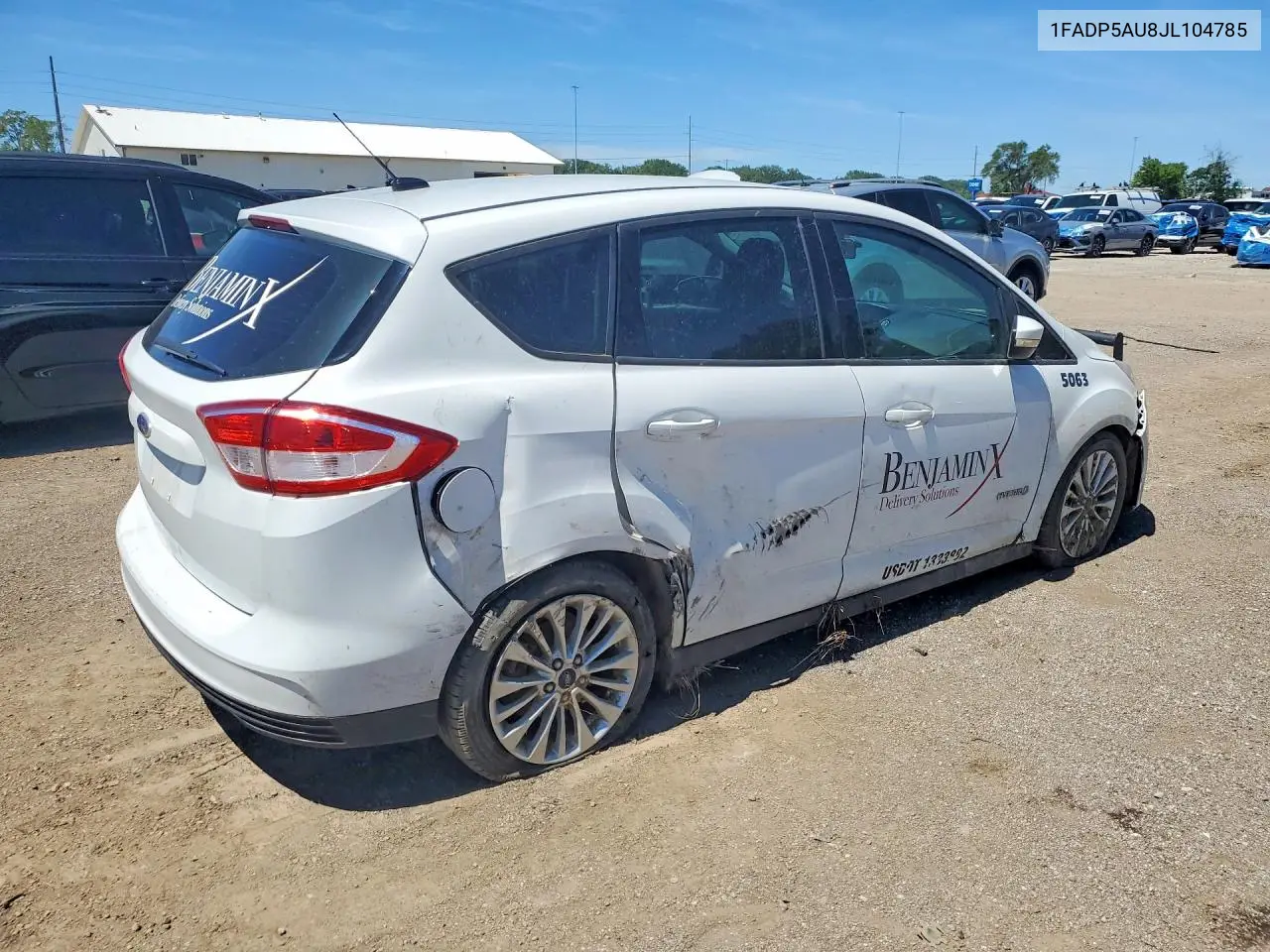 2018 Ford C-Max Se VIN: 1FADP5AU8JL104785 Lot: 56294066