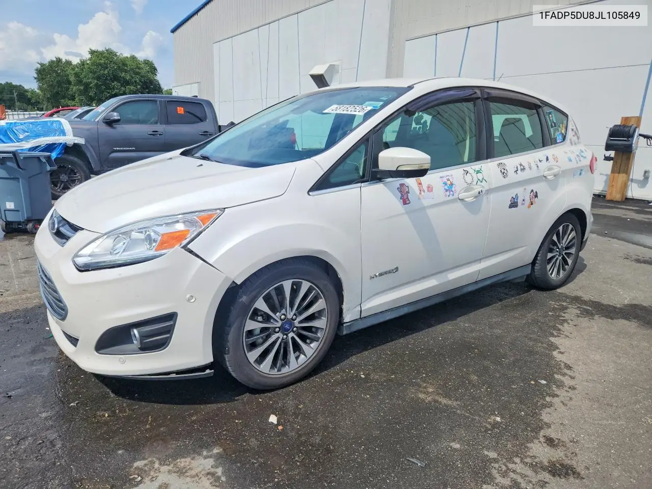 2018 Ford C-Max Titanium VIN: 1FADP5DU8JL105849 Lot: 58182526
