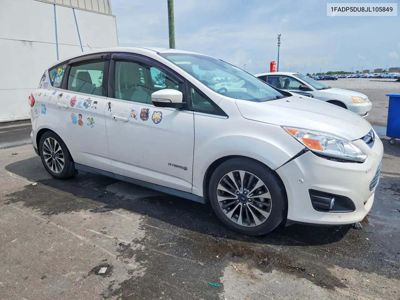 2018 Ford C-Max Titanium VIN: 1FADP5DU8JL105849 Lot: 58182526