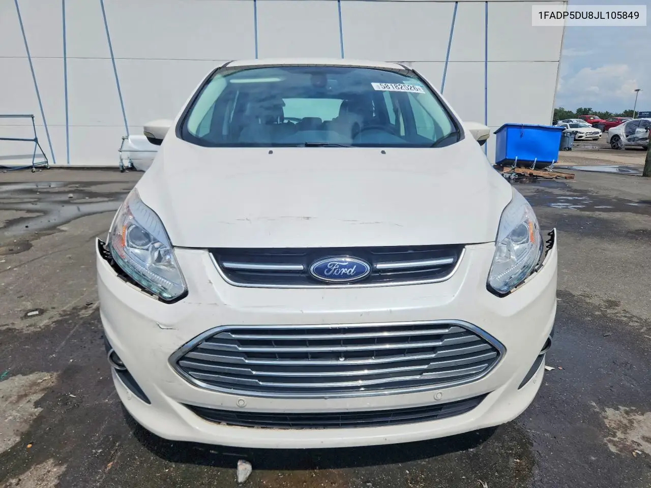 2018 Ford C-Max Titanium VIN: 1FADP5DU8JL105849 Lot: 58182526