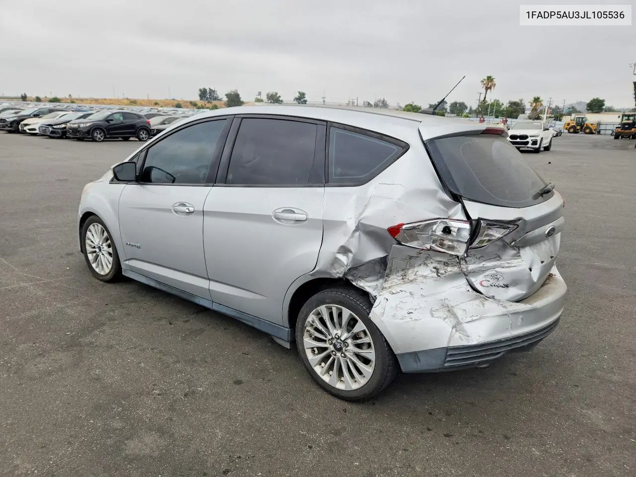 2018 Ford C-Max Se VIN: 1FADP5AU3JL105536 Lot: 58221276