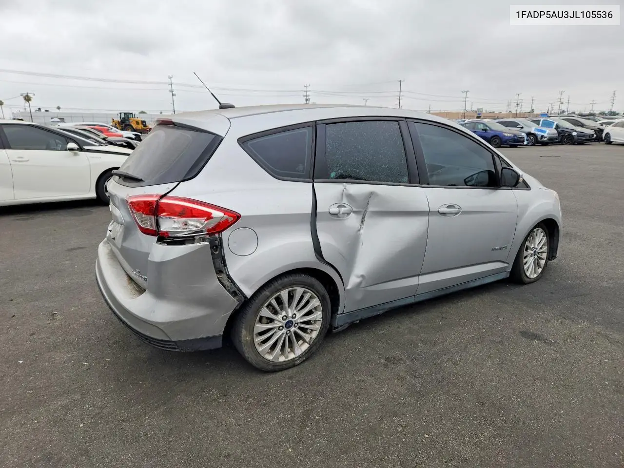 2018 Ford C-Max Se VIN: 1FADP5AU3JL105536 Lot: 58221276