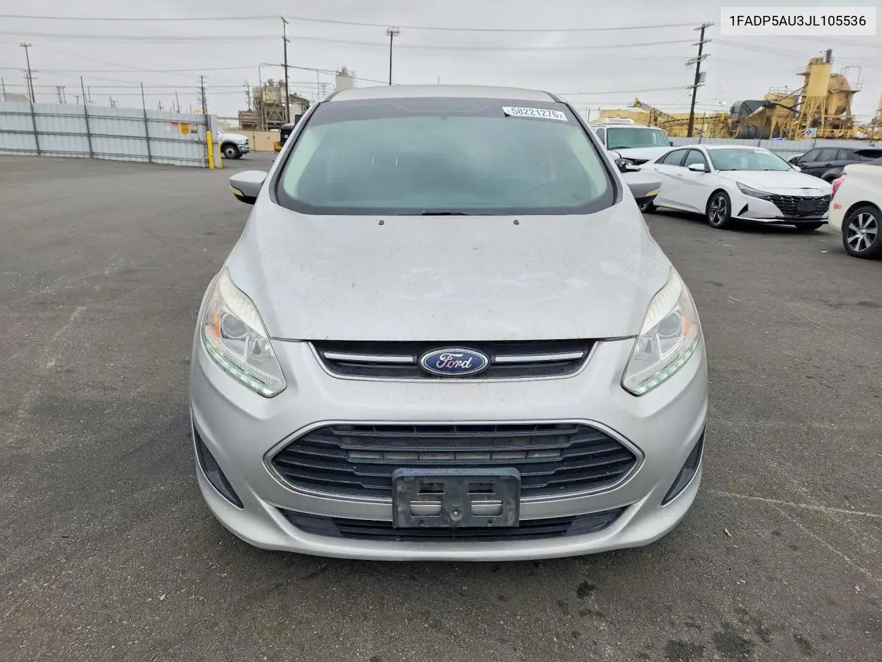 2018 Ford C-Max Se VIN: 1FADP5AU3JL105536 Lot: 58221276