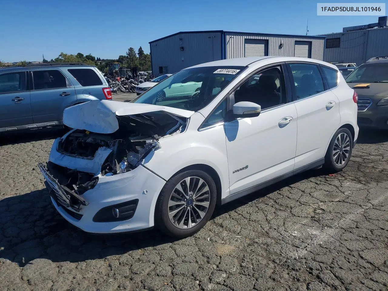 2018 Ford C-Max Titanium VIN: 1FADP5DU8JL101946 Lot: 58774416