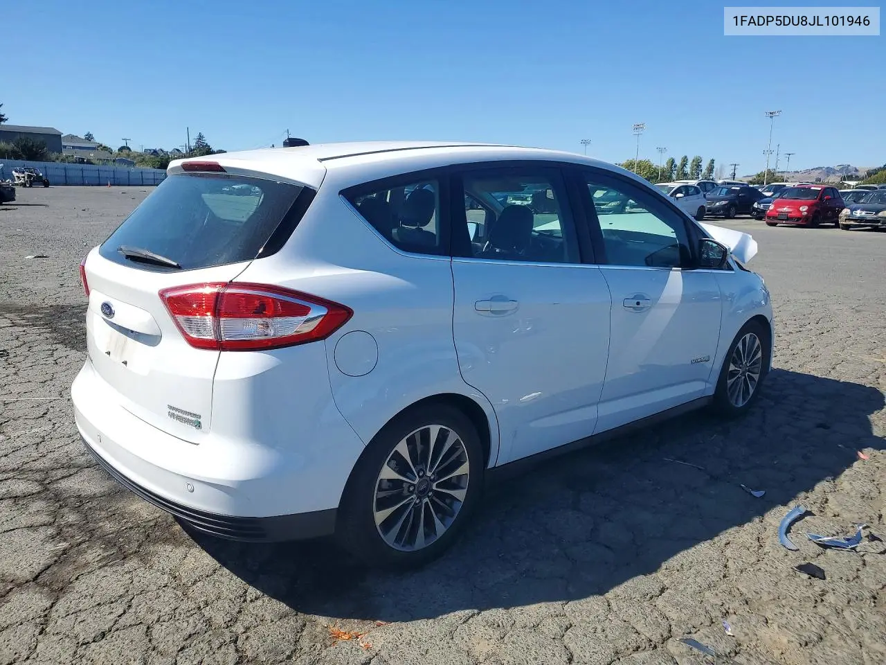 2018 Ford C-Max Titanium VIN: 1FADP5DU8JL101946 Lot: 58774416