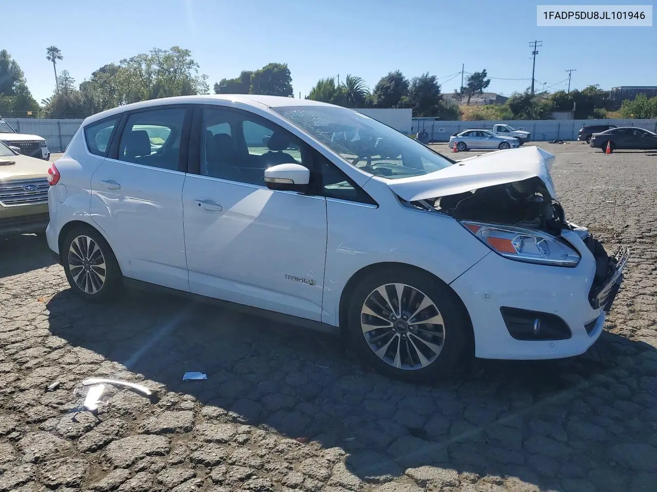 2018 Ford C-Max Titanium VIN: 1FADP5DU8JL101946 Lot: 58774416